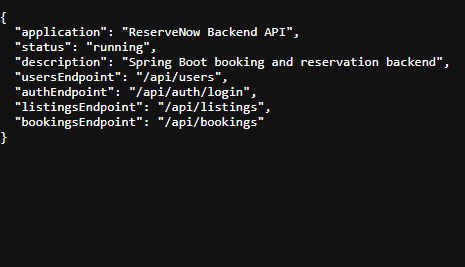 ReserveNow – Booking & Payments Backend